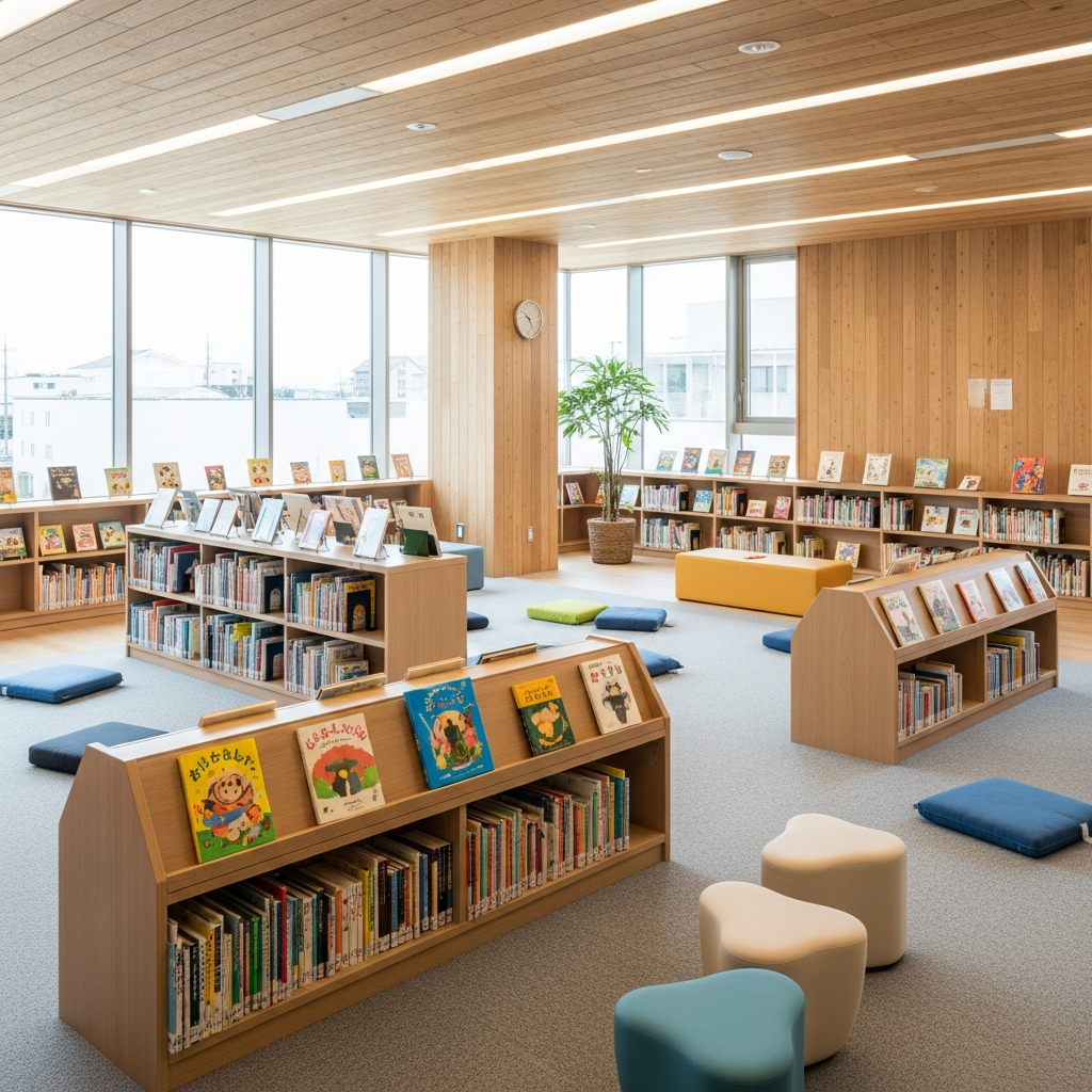 図書館子連れ